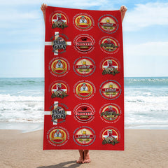 Denmark - Legend Collection - Beach Towel