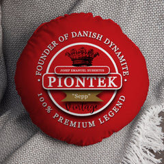 Denmark Piontek  - Legend Collection - Circle Cushion 14inch