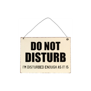 Do Not Disturb Sign