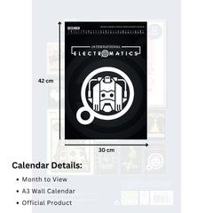 Doctor Who Classic Edition Deluxe Calendar 2026