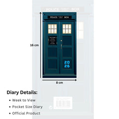 Doctor Who Slim Diary 2026