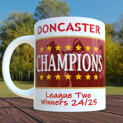 Doncaster Champions 2025 Souvenir League Two Winners Cup