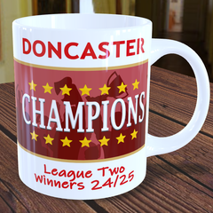 Doncaster Champions 2025 Souvenir League Two Winners Cup