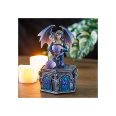 Dragon Friendship Spring Box by Anne Stokes