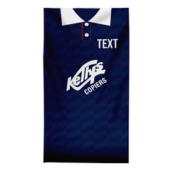 Dundee 1990 Home Shirt - Personalised Lightweight, Microfibre Retro Beach Towel - 150cm x 75cm