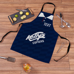 Dundee 1990 Home Shirt - Personalised Retro Football Adults Apron