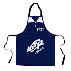 Dundee 1990 Home Shirt - Personalised Retro Football Adults Apron