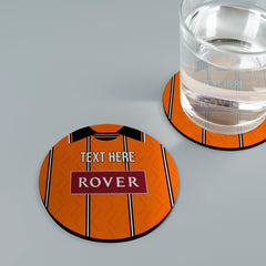 Dundee U 1994 Home Shirt - Personalised Drink Coaster - Square Or Circle
