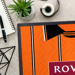 Dundee U 1994 Home  Shirt - Personalised Retro Door Mat - 60cm x 40cm