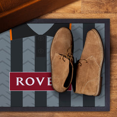 Dundee U 1995 Away Shirt - Personalised Retro Door Mat - 60cm x 40cm