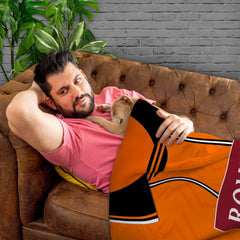 Dundee U Retro United - 1994 Home - Personalised Retro Fleece Blanket 150cm X 150cm