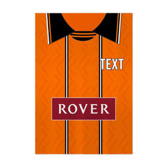 Dundee U Retro United - 1994 Home Shirt - A4 Personalised Metal Sign Plaque - Frame Options Available
