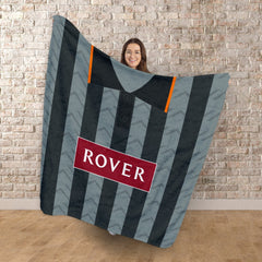 Dundee U Retro United - 1995 Away - Personalised Retro Fleece Blanket 150cm X 150cm