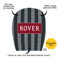 Dundee U Retro United - 1995 Away - Retro Football Shirt - Pack of 2 - Car Seat Headrest Covers