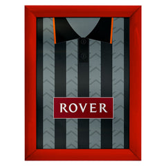Dundee U Retro United - 1995 Away Shirt - A4 Personalised Metal Sign Plaque - Frame Options Available