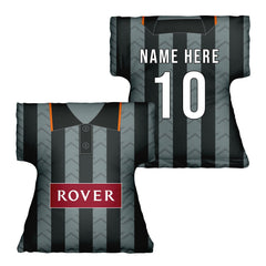 Dundee U Retro United - 1995 Away Shirt - Personalised Retro Shirt Cushion