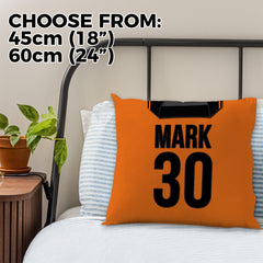 Dundee U Retro United - 2000 Home Shirt - 45cm or 61cm Retro Cushion