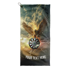 Eagle eye darts - Personalised Darts / Golf Towel