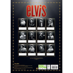 Elvis Presley A3 Calendar 2026