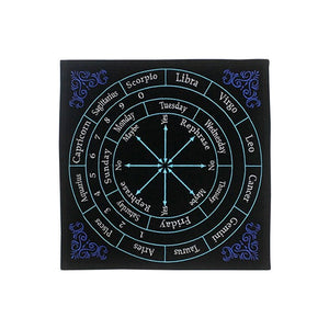 Embroidered Astrology Pendulum Mat