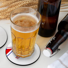 England 1982 Home Shirt - Personalised Drink Coaster - Square Or Circle