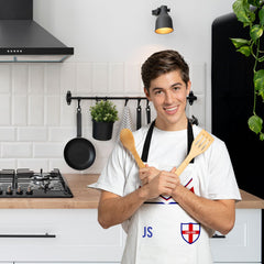 England - 1982 Home Shirt - Retro Football Novelty Water-Resistant, Lazer Cut (no fraying) Light Weight Adults Apron
