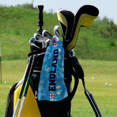England 1990 3RD Shirt - Euro's - Golf Towel