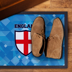 England 1990 3RD Shirt -  Retro Door Mat - 60cm x 40cm