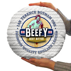 England Botham  - Legend Collection - Circle Cushion 14inch