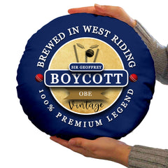 England Boycott  - Legend Collection - Circle Cushion 14inch