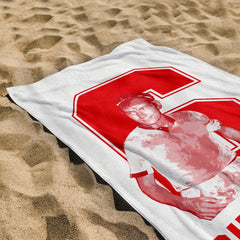 England - Butcher 6 - Beach Towel - 150cm x 75cm