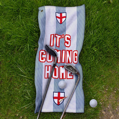 England Grey Stripe - Euro's - Golf Towel