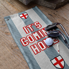 England Grey Stripe - Euro's - Golf Towel