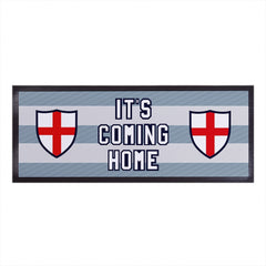 England Grey Stripe  -It's Coming Home - Bar Runner