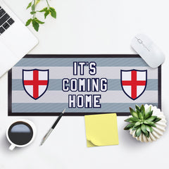 England Grey Stripe  -It's Coming Home - Bar Runner