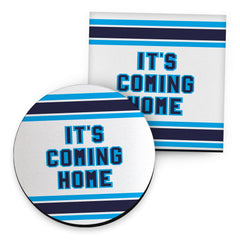 England It's Coming Home - Drinks Coaster - Square Or Circle
