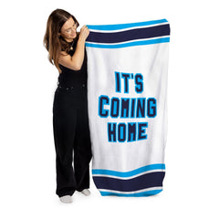 England It's Coming Home - Euro's - Retro Beach Towel - 150cm x 75cm