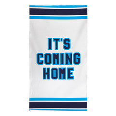 England It's Coming Home - Euro's - Retro Beach Towel - 150cm x 75cm