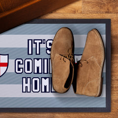 England It's Coming Home -  Retro Door Mat - 60cm x 40cm