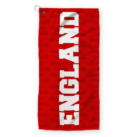 England Lion Repeat - Euro's - Golf Towel