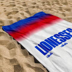 England Lionesses - EURO 2025 - Microfibre Beach Towel - 150cm x 75cm