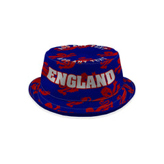 England Lions All Over - Blue Bucket Hat