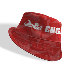 England Lions - Retro Pattern Bucket Hat