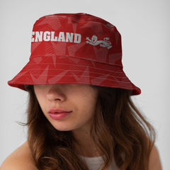 England Lions - Retro Pattern Bucket Hat