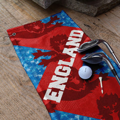 England Patchwork Lions - Euro's - Golf Towel