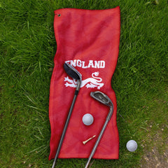 England Red - Euro's - Golf Towel