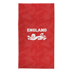 England Red - Euro's - Retro Beach Towel - 150cm x 75cm