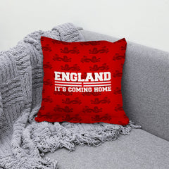 England - Red Lion Pattern Cushion - Two Sizes