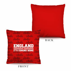 England - Red Lion Pattern Cushion - Two Sizes