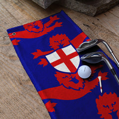 England Red Lions - Euro's - Golf Towel